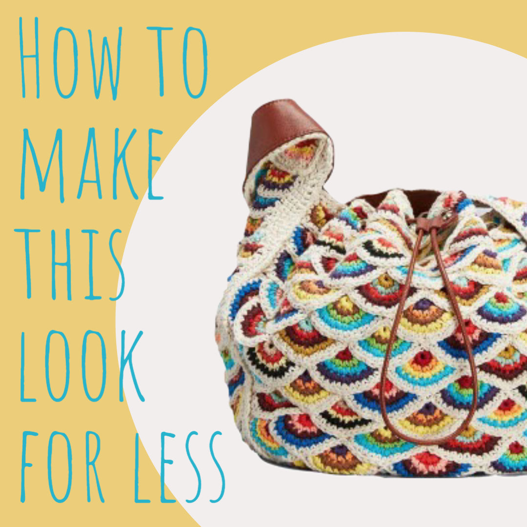 The Look for Less: Make vs. Buy this Trendy Crocheted Bag