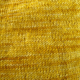 "Butterscotch" Sock Yarn in Mustard Yellow Tones - Hand dyed merino wool