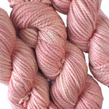 Three skeins of chunky yarn - hand dyed merino wool