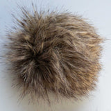 Faux Fur Pom Poms - "Neapolitan ice-cream" collection