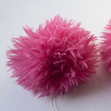 Faux Fur Pom Poms - "Neapolitan ice-cream" collection