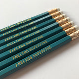 "Feeling Superfine" Pencil Set for Knitters and Crocheters