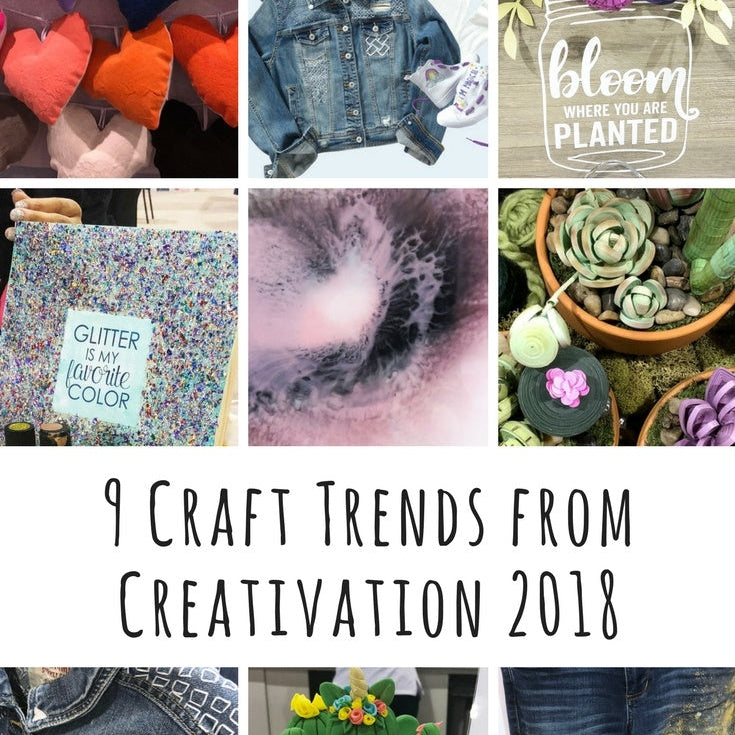 9 Top Craft Trends from the Creativation 2018 Show