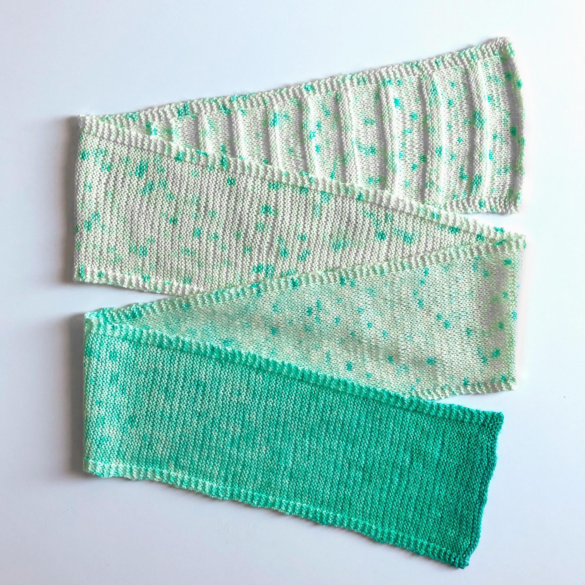 The Accidental Scarf in Lime 'n Coconut