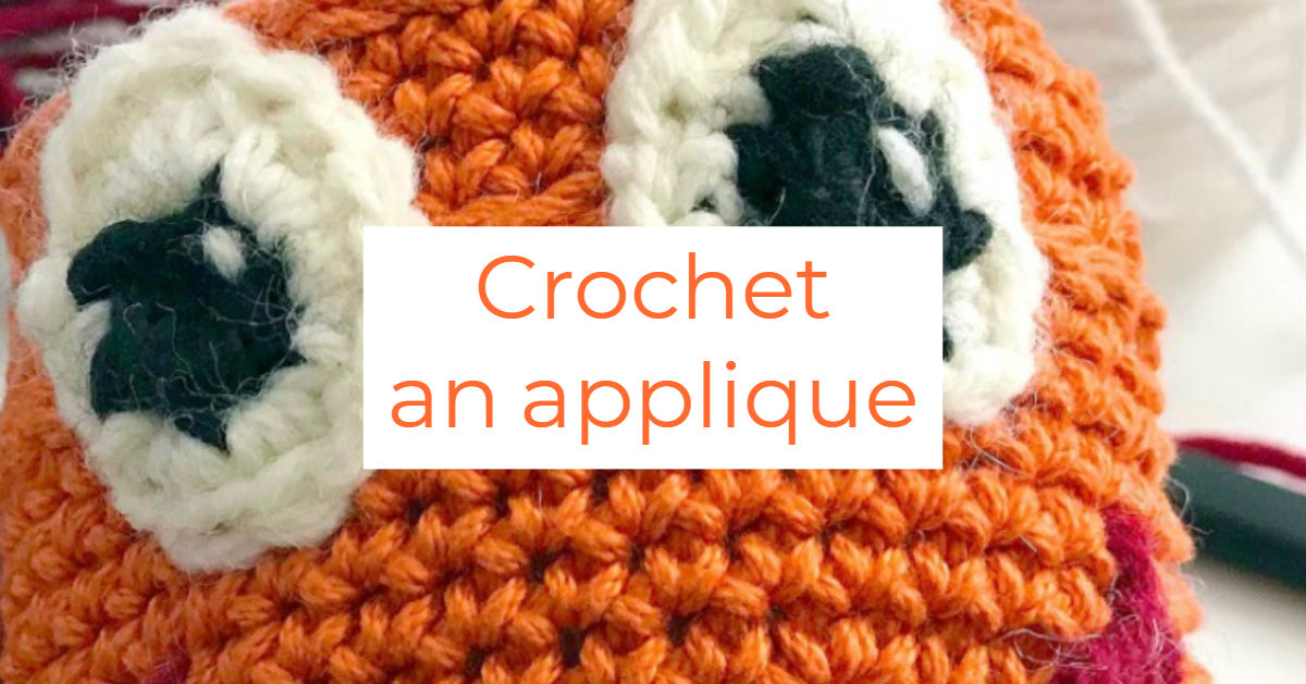 Crocheted Face Applique Pattern & Tutorial For Finished Amigurumi Projects