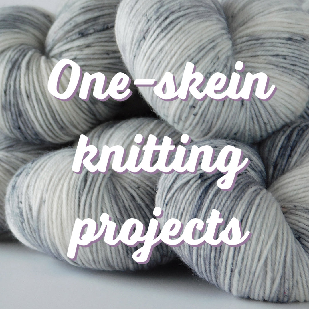 One Skein Knitting Projects - Quick scarves, cowls and hats