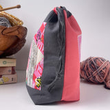 Project Bags with a Cat Theme - One of a Kind Originals