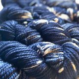 Six skeins of chunky yarn - hand dyed merino wool