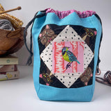 Project Bags with a Cat Theme - One of a Kind Originals