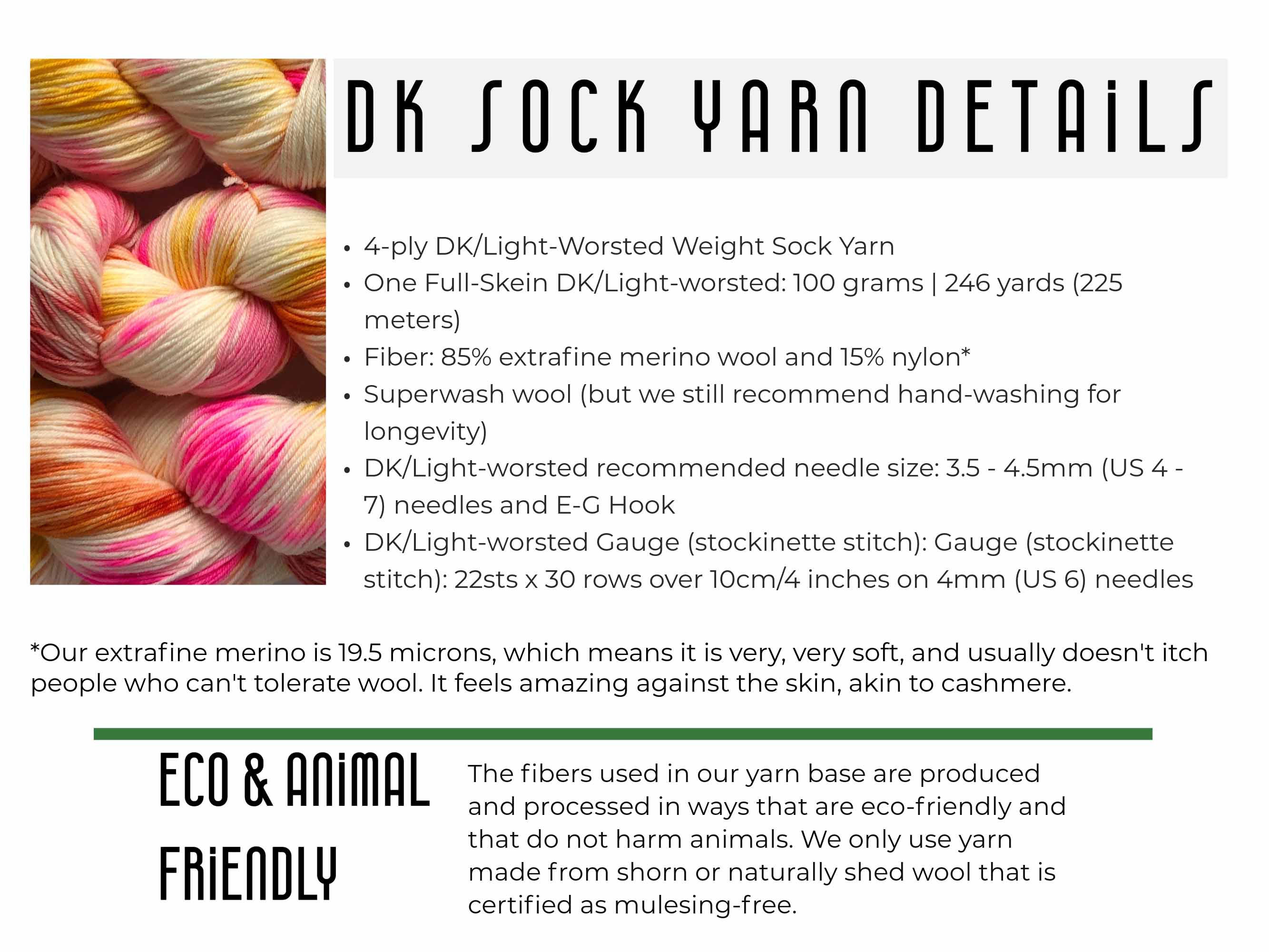 DK sock yarn, hand-dyed, mustard, yellow