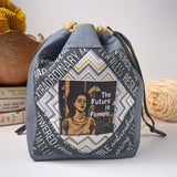 Project Bags with a Feminist Theme - One of a Kind Originals