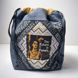 Project Bags with a Feminist Theme - One of a Kind Originals
