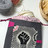Project Bags with a Resist Theme - One of a Kind Originals