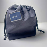 Drawstring Project Bags with a Feminist Theme - Hand Sewn Originals - One of a Kind