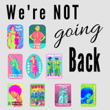 Nine Graphic, Modern Stickers Celebrating Women & Social Equity