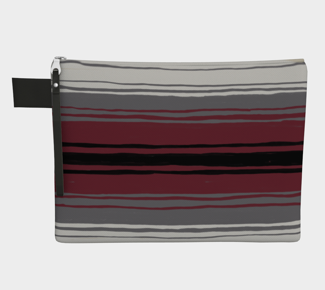 zipper pouch wristlet in our mexican blanket prrint 