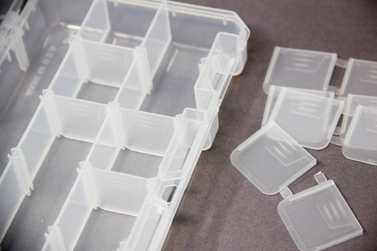 Craft Storage Box with Customizable Dividers for Ultimate Organization