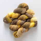 Sock Yarn - Hand-Dyed Merino Wool - Fall Colors great for sweaters and shawls - fingering-weight