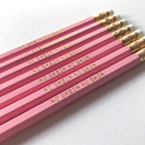 Made in America novelty pencil set gift for knitters