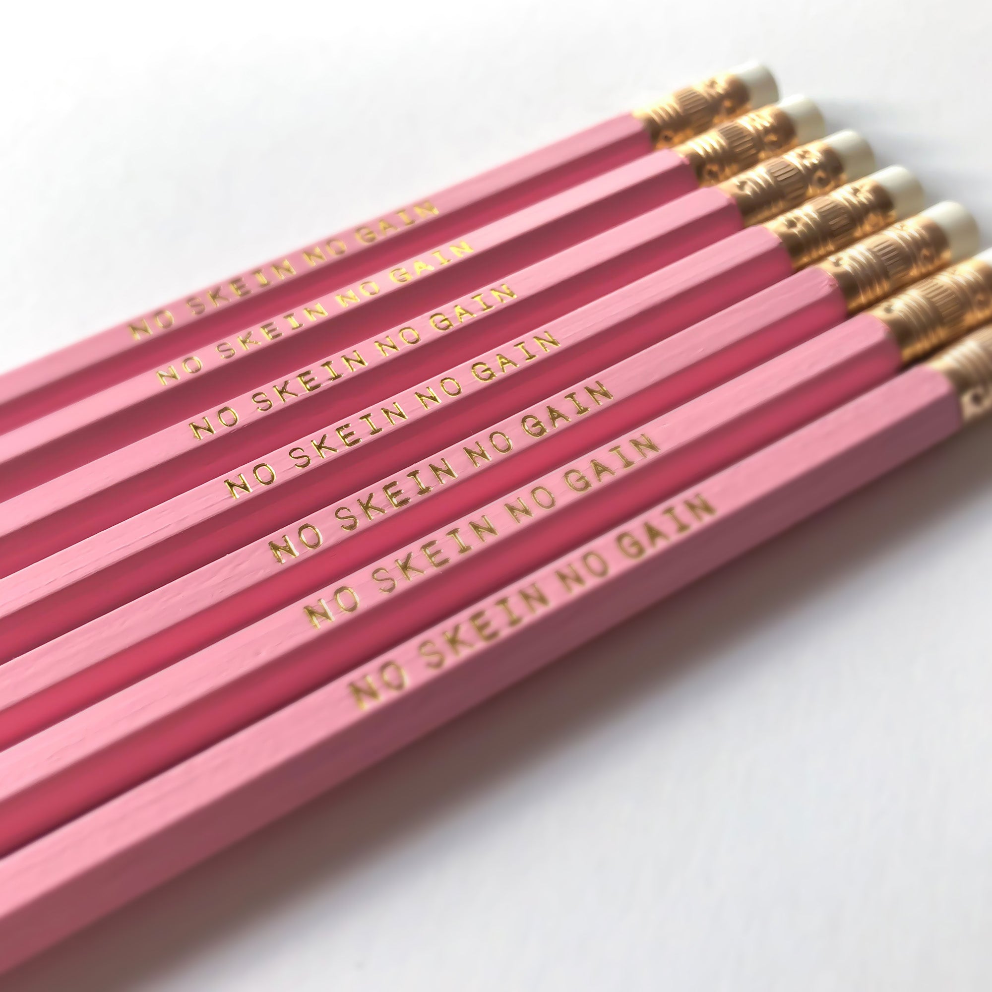 Made in America novelty pencil set gift for knitters