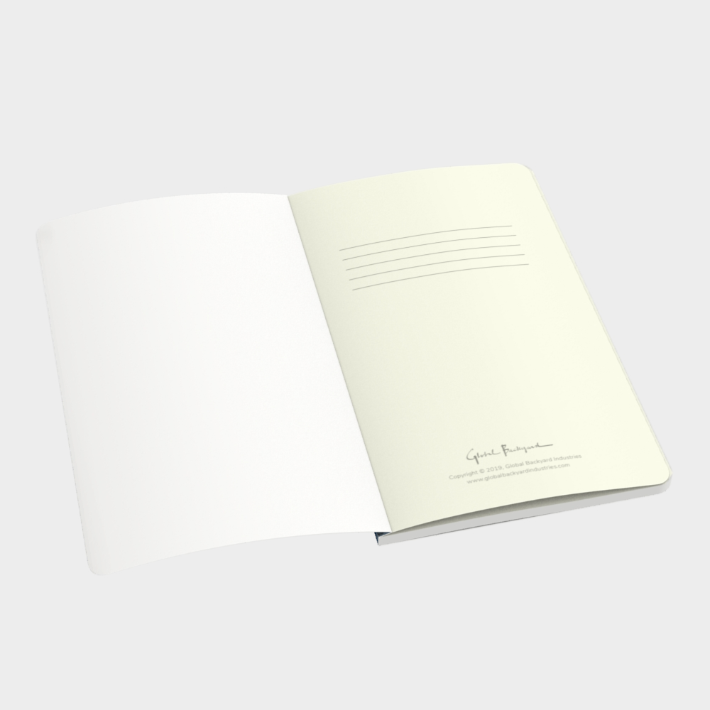 first page of notebook has room for your name