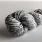 tonal silver gray sock yarn mini