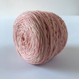 lovely tonal pink sock wool - hand dyed merino wool 