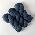 tonal "quarter to midnight" dark blue fingering weight yarn 