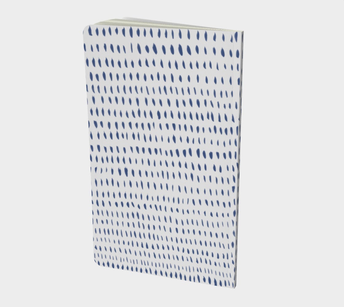 back of notebook showing same design